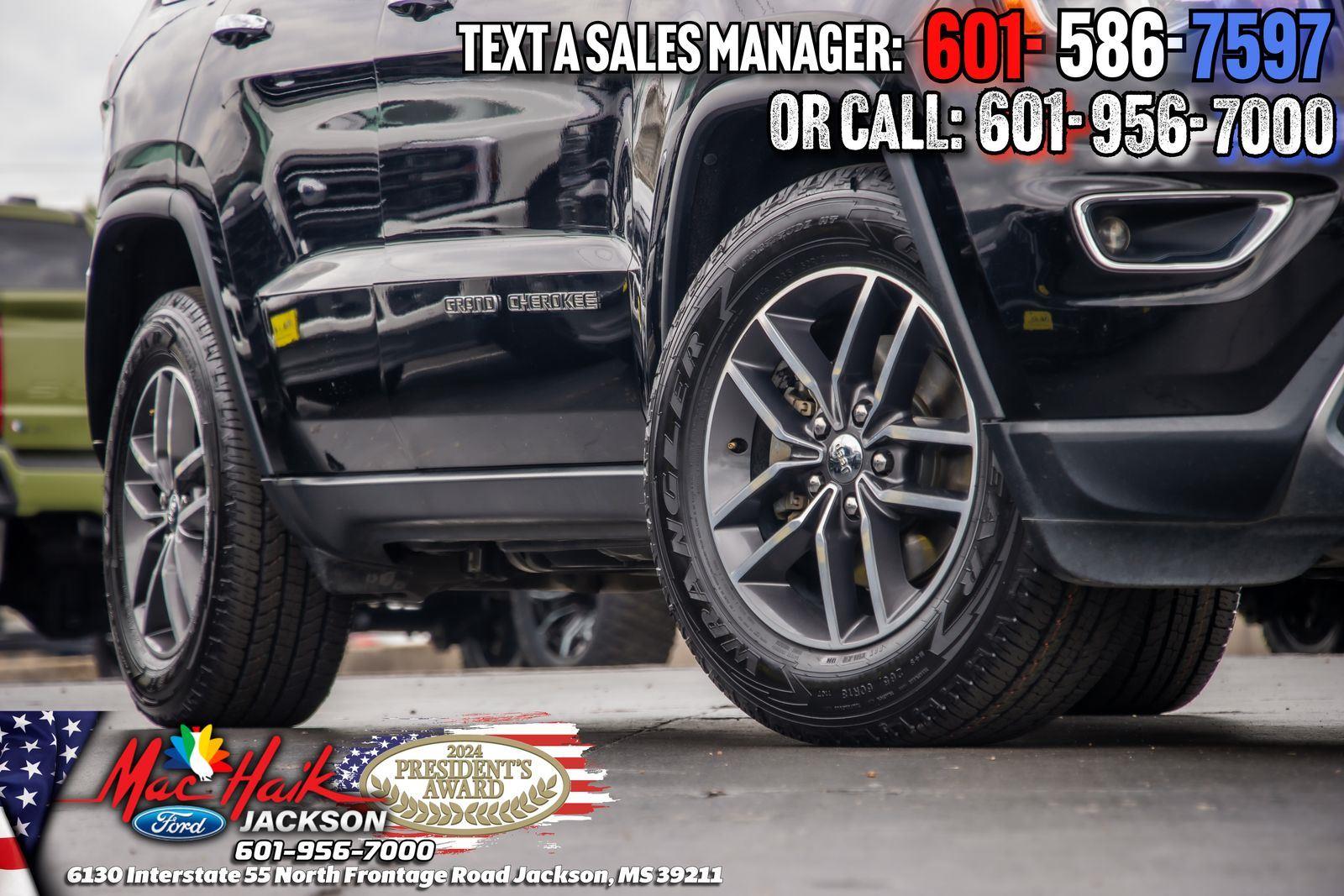 Certified 2018 Jeep Grand Cherokee Limited with VIN 1C4RJEBG8JC514223 for sale in Jackson, MS