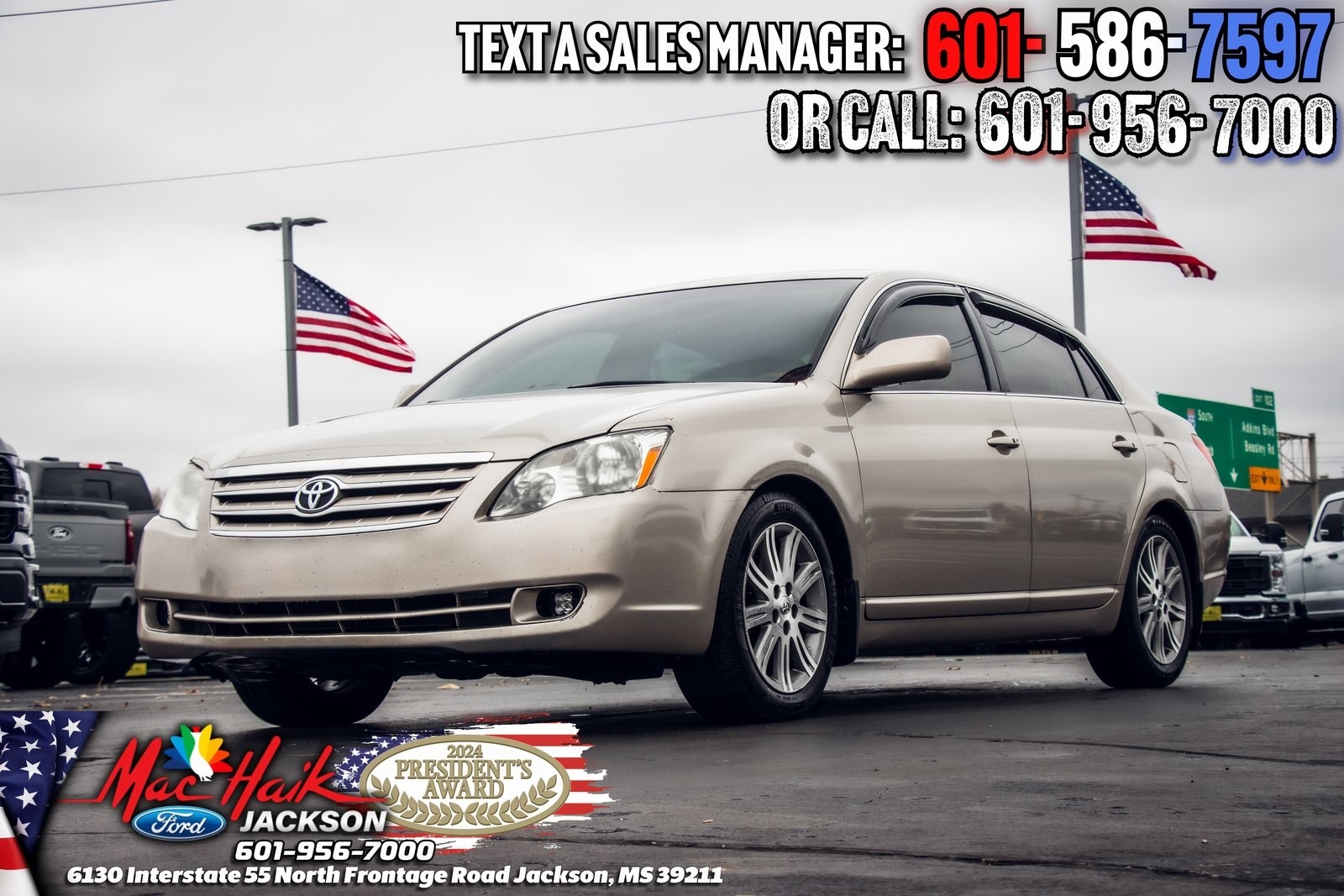 Used 2005 Toyota Avalon Limited with VIN 4T1BK36B35U038590 for sale in Jackson, MS