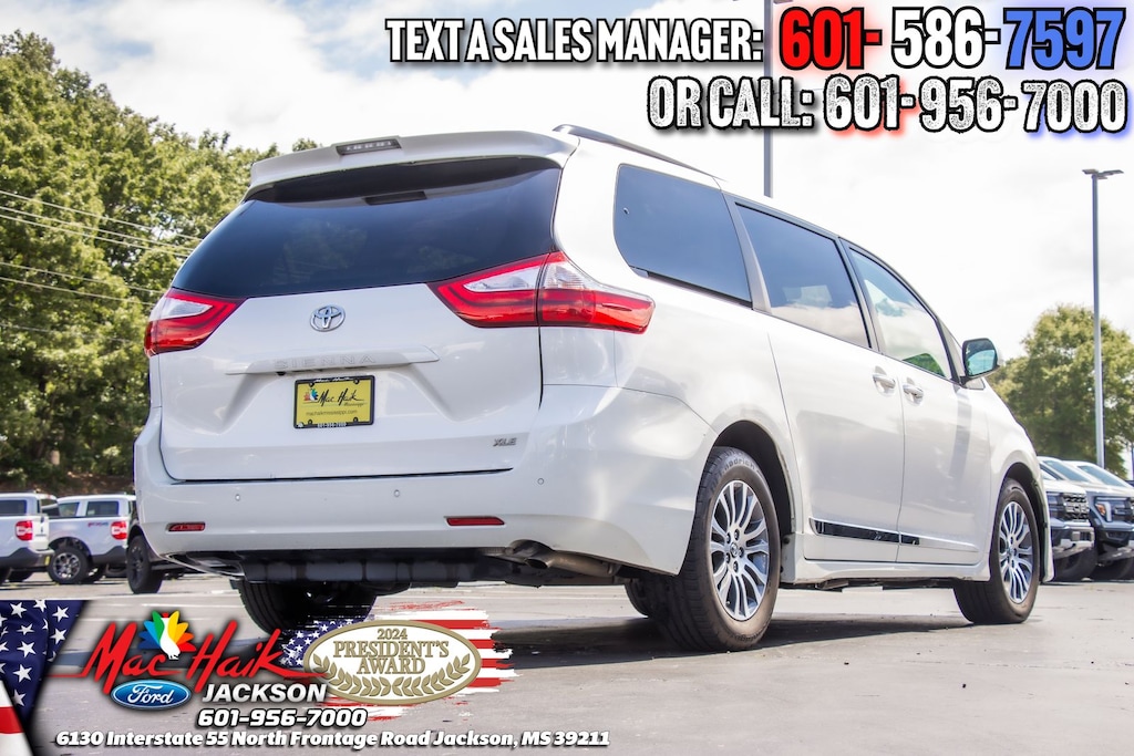 Certified 2019 Toyota Sienna XLE Minivan/Van