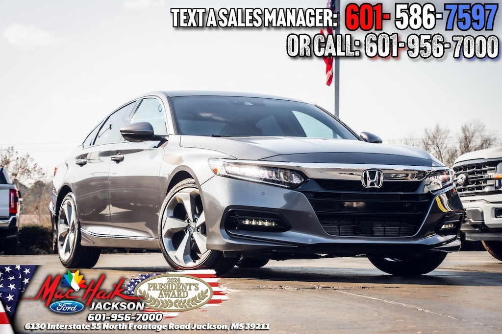 Certified 2020 Honda Accord Touring 2.0T Sedan