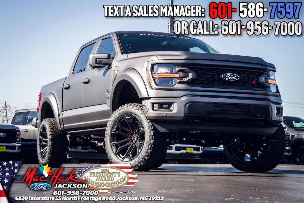 New 2025 Ford F-150 Black Widow Edition TRUCK