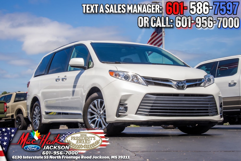 Certified 2019 Toyota Sienna XLE Minivan/Van