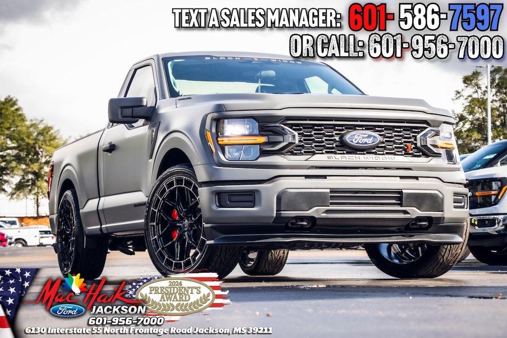 New 2025 Ford F-150 Black Widow Edition TRUCK