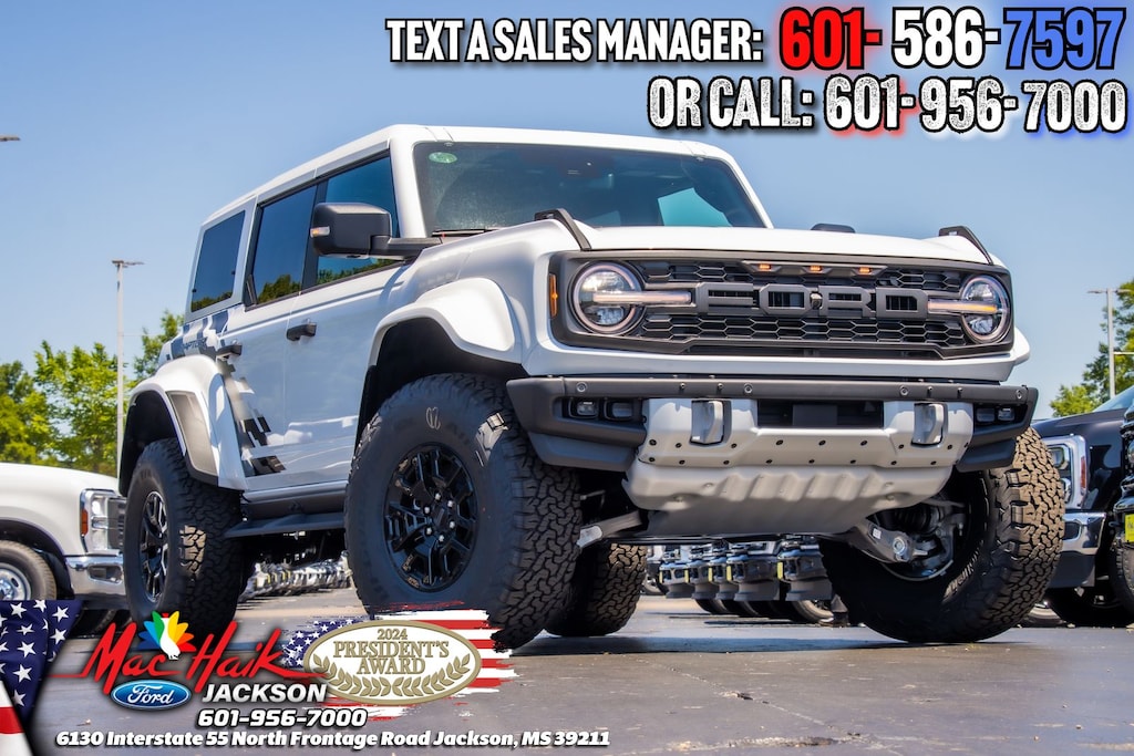 New 2026 Ford Bronco Raptor SUV