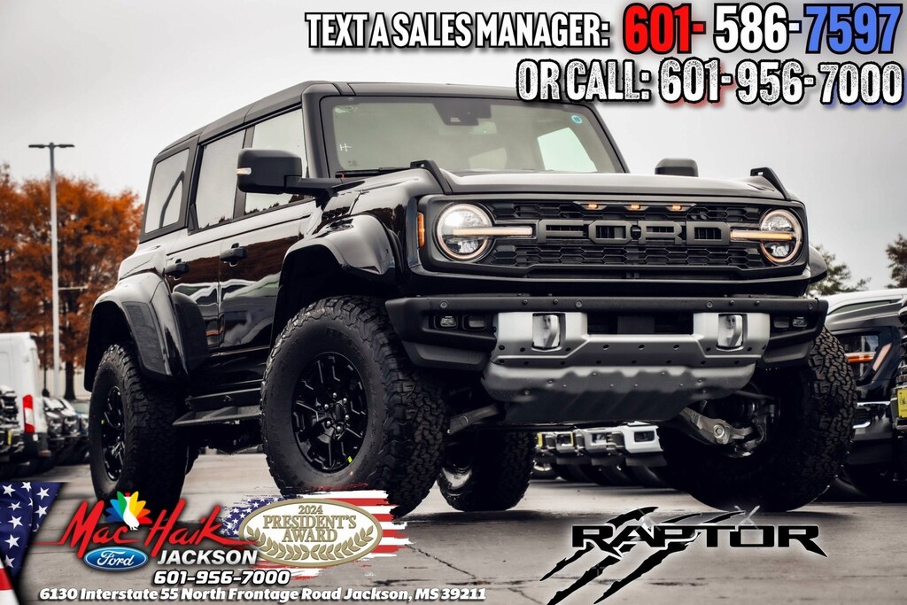 New 2025 Ford Bronco Raptor SUV