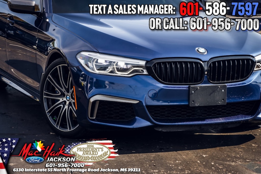 Certified 2020 BMW 5 Series M550i xDrive Sedan