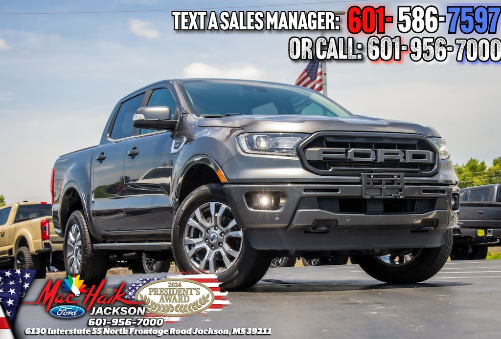 Certified 2019 Ford Ranger Lariat Truck