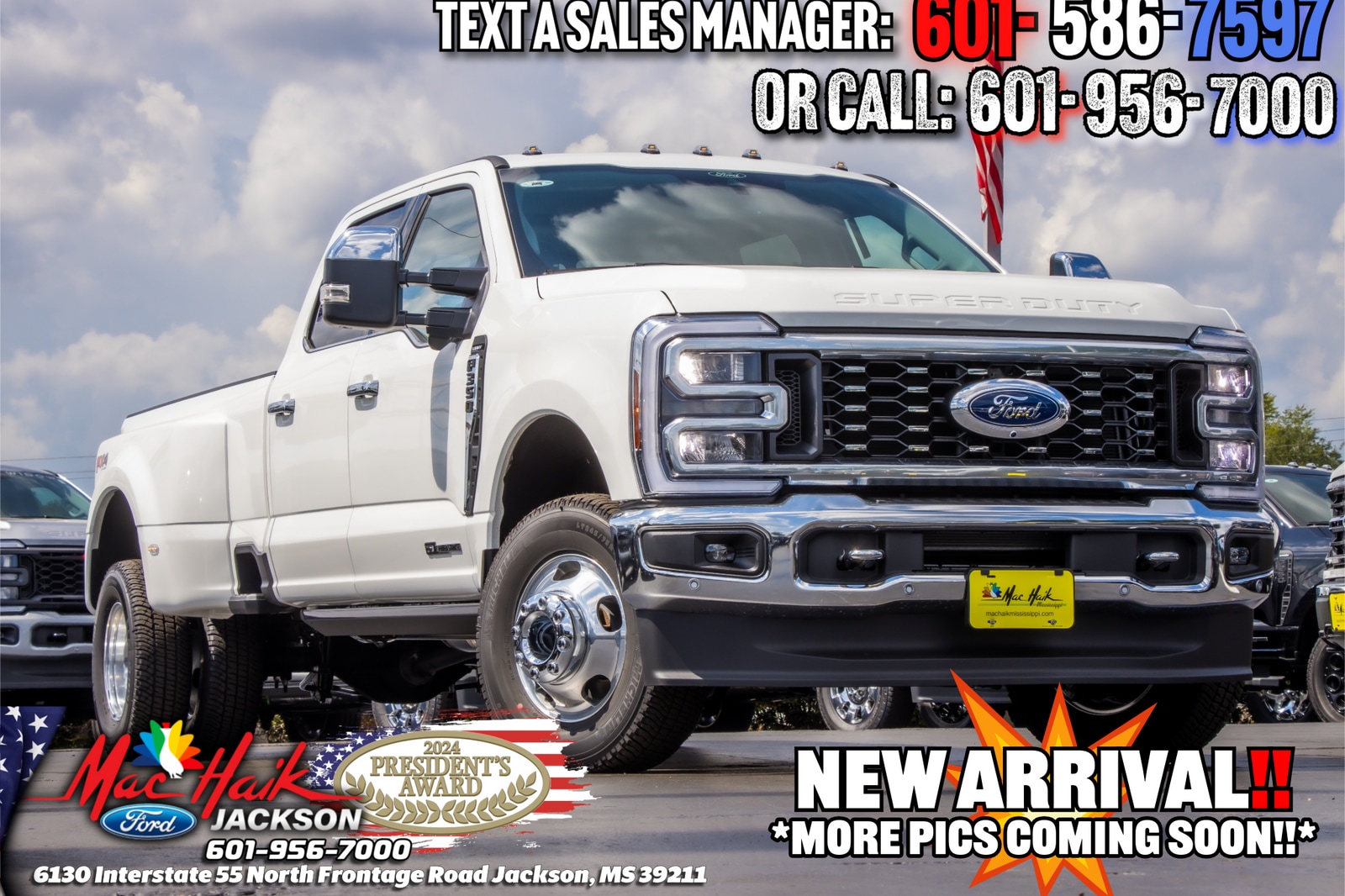 2024 Ford F-350 Lariat 4x4 Crew Cab 8' Box DRW's photo