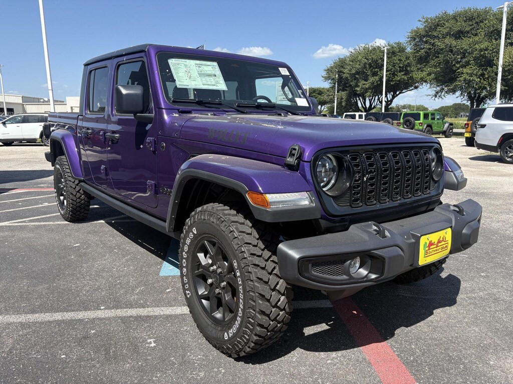 New 2026 Jeep Gladiator WILLYS 4X4 Pickup