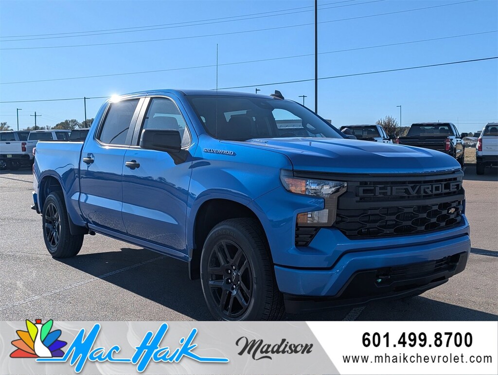 New 2026 Chevrolet Silverado 1500 Custom Crew Cab