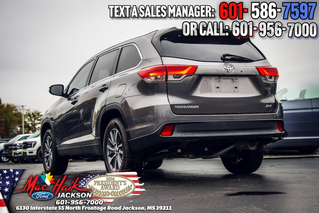 Used 2019 Toyota Highlander XLE Sport Utility