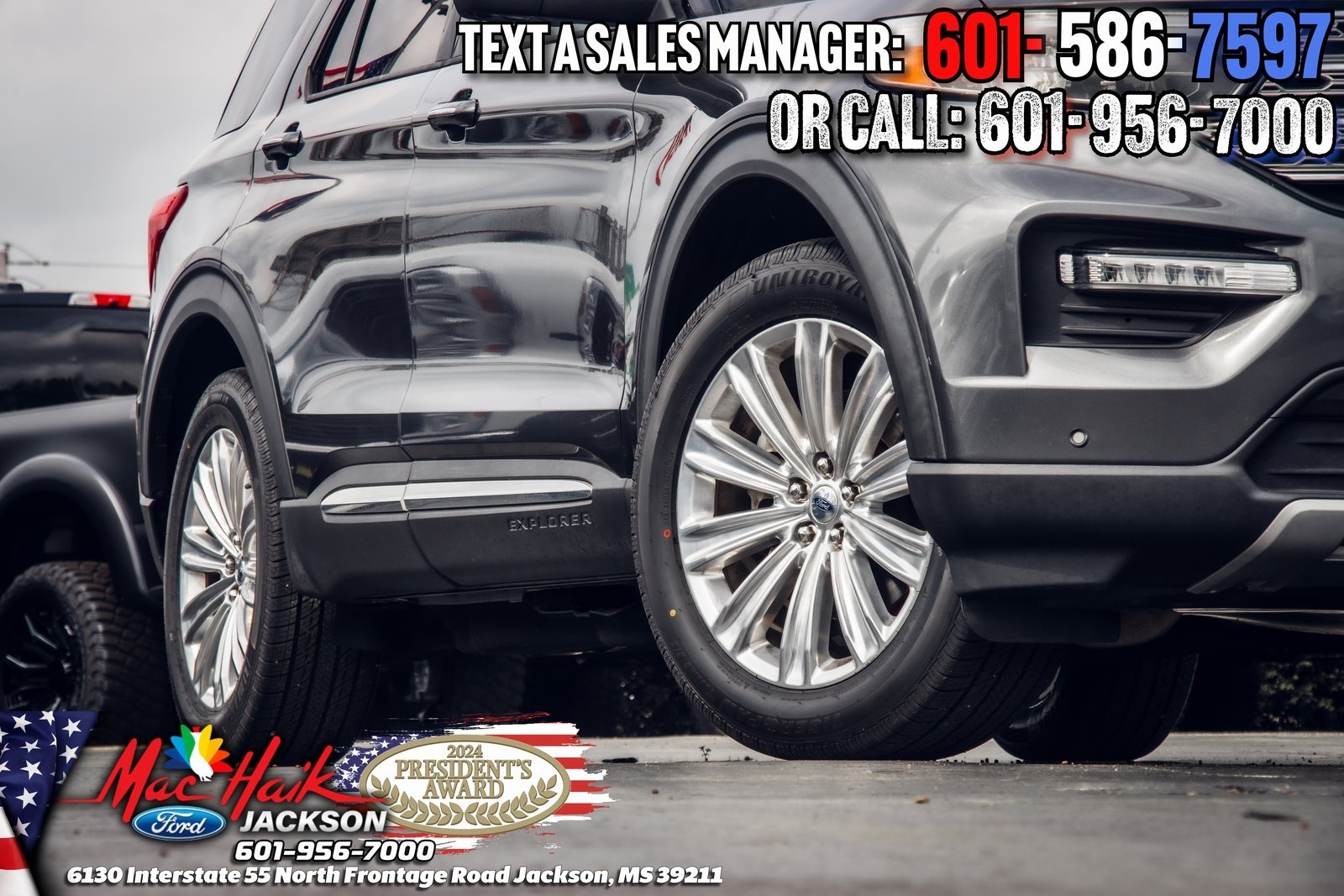 Used 2020 Ford Explorer Limited with VIN 1FMSK8FH6LGA71158 for sale in Flowood, MS