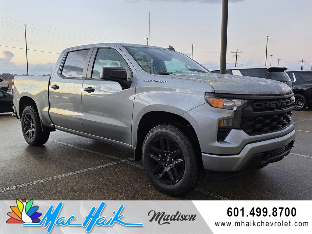 New 2026 Chevrolet Silverado 1500 Custom Crew Cab