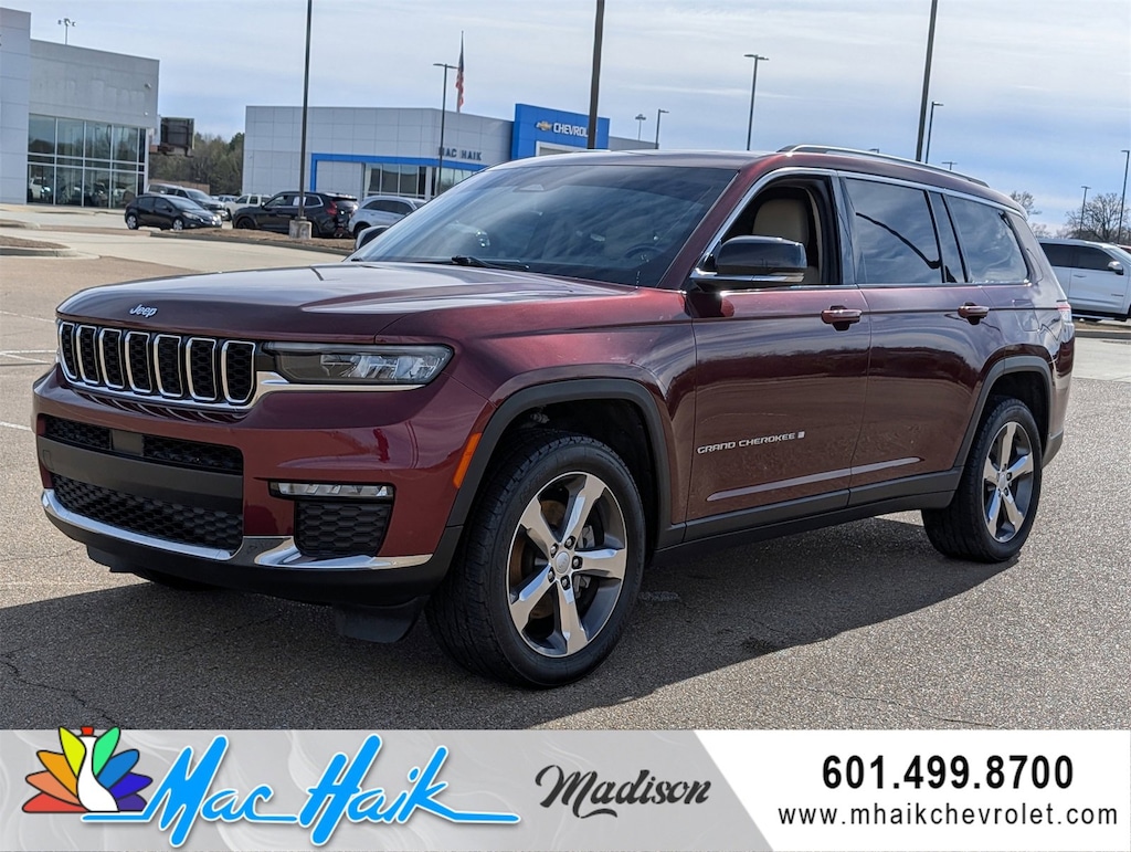 Used 2021 Jeep Grand Cherokee L Limited 4x4 Sport Utility