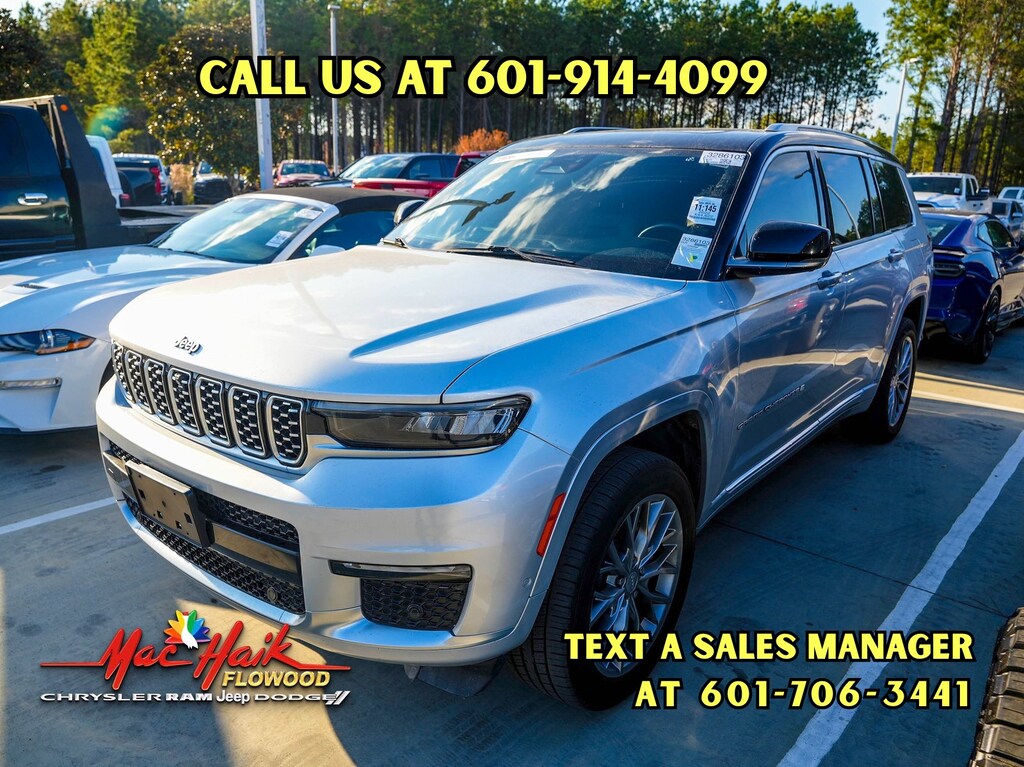 Used 2022 Jeep Grand Cherokee L Summit Sport Utility