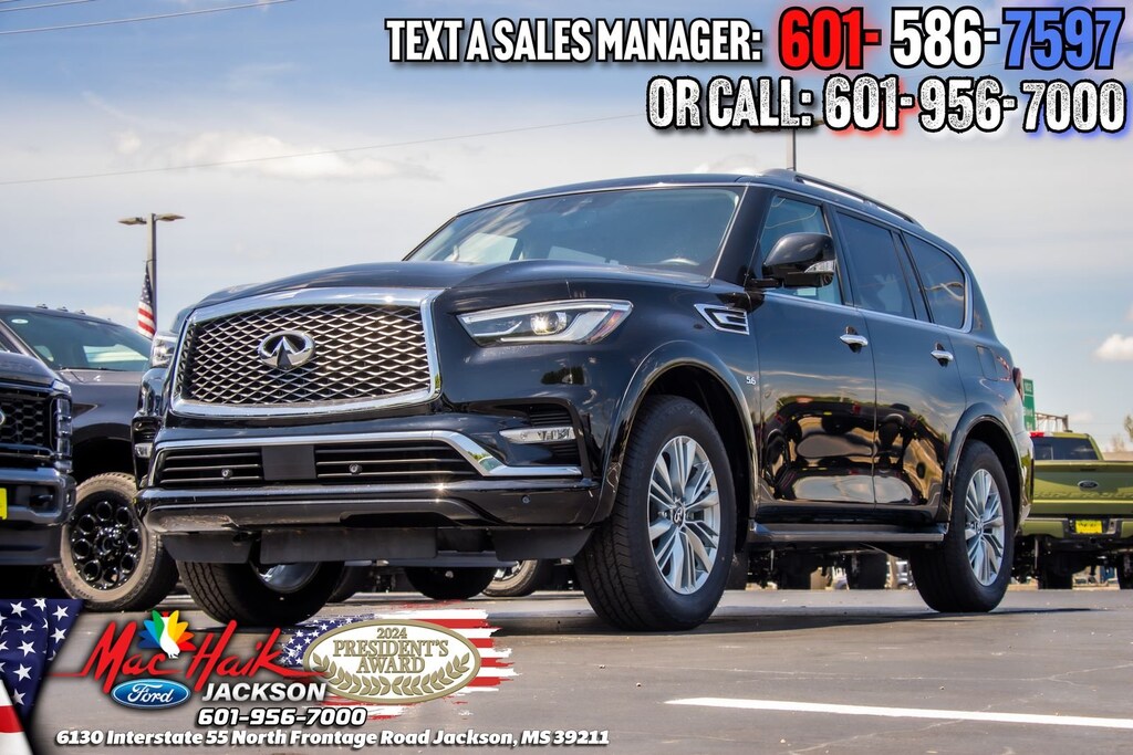 Used 2018 INFINITI QX80 Base Sport Utility