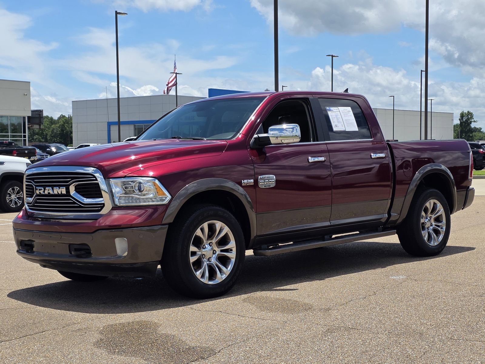 2018 RAM 1500 Laramie Longhorn 4x4 Crew Cab 5'7's photo