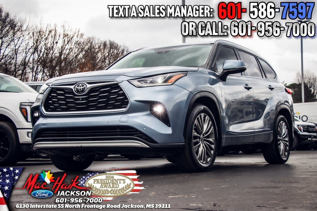 Used 2021 Toyota Highlander Platinum Sport Utility