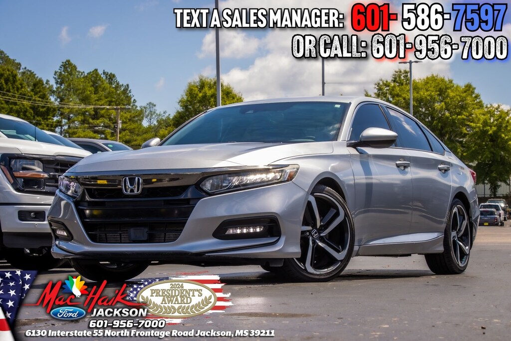 Used 2018 Honda Accord Sport 2.0T Sedan