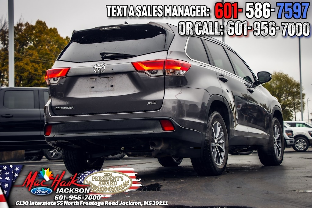 Used 2019 Toyota Highlander XLE Sport Utility