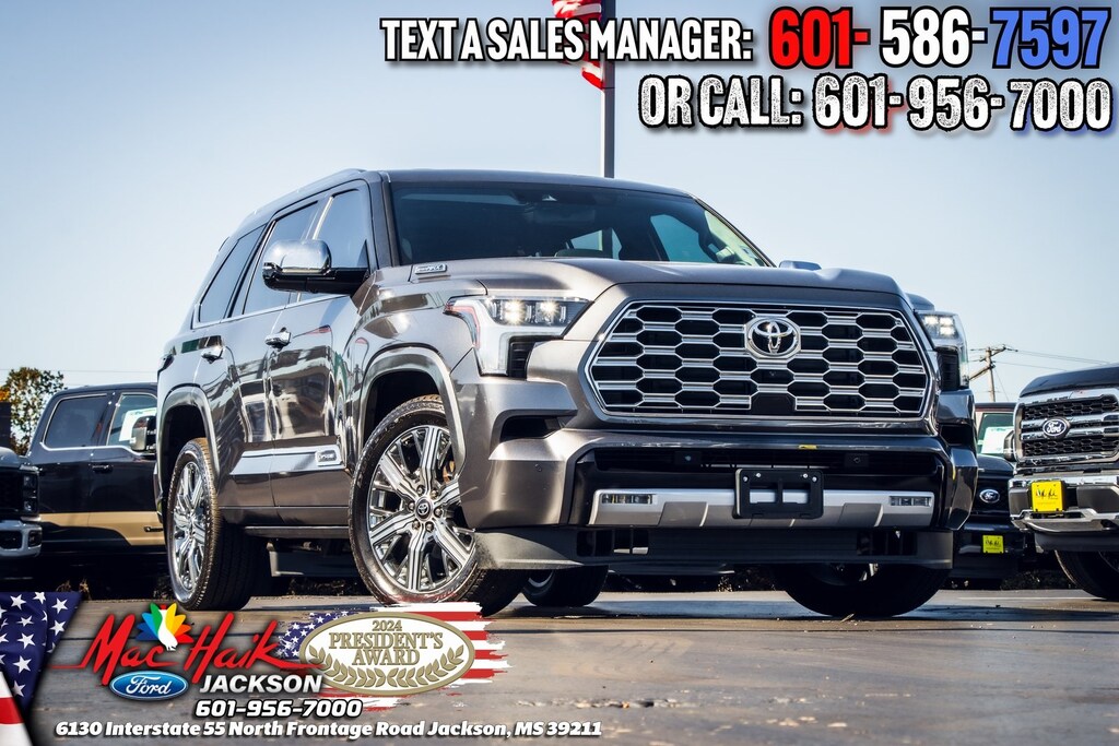 Used 2025 Toyota Sequoia Capstone Sport Utility