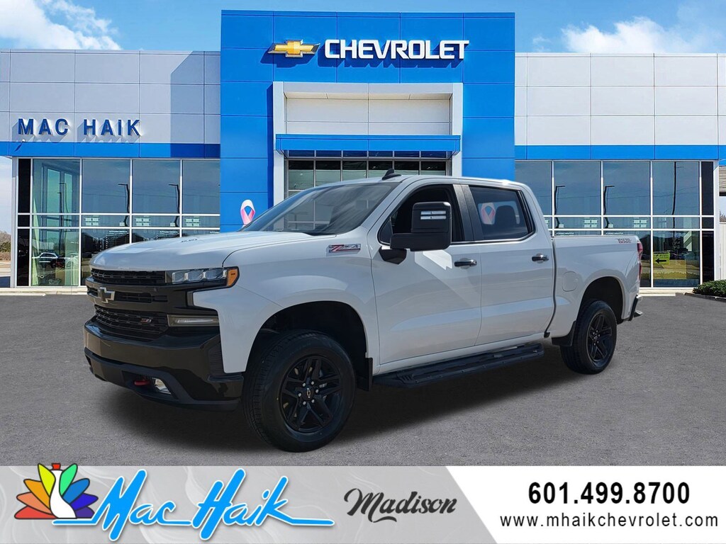 Certified 2020 Chevrolet Silverado 1500 LT Trail Boss Crew Cab