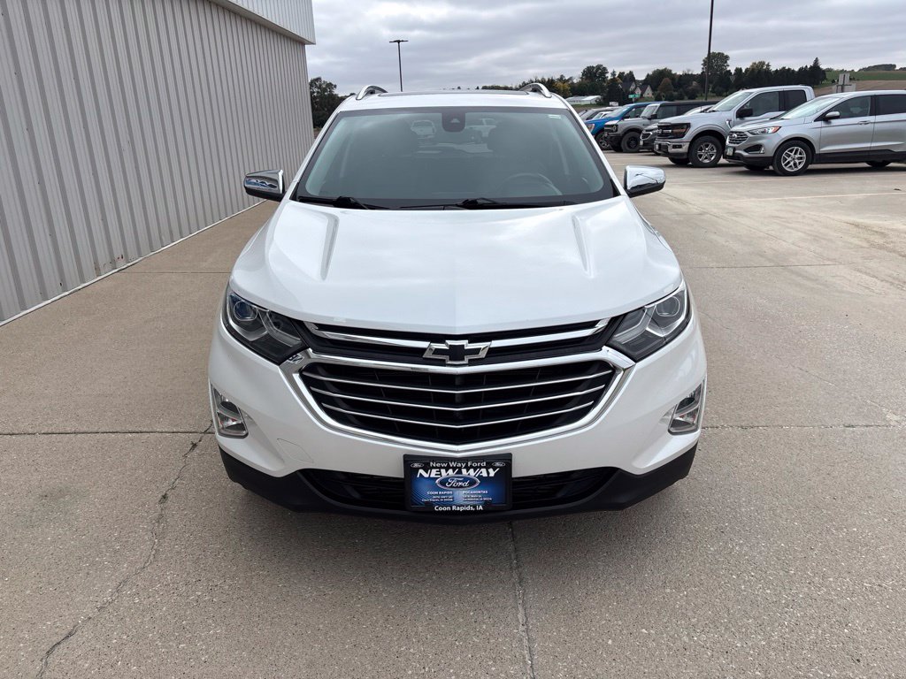 Used 2018 Chevrolet Equinox Premier with VIN 2GNAXMEV7J6153695 for sale in Coon Rapids, IA