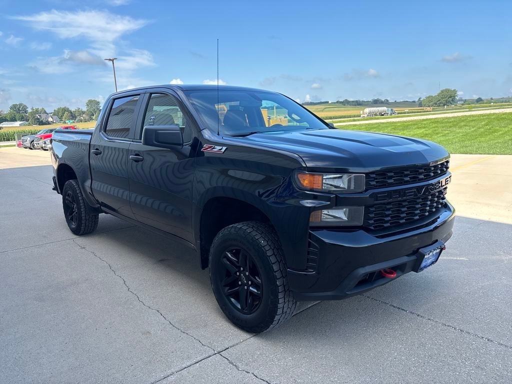 Used 2020 Chevrolet Silverado 1500 Custom Trail Boss Crew Cab Short Bed Truck