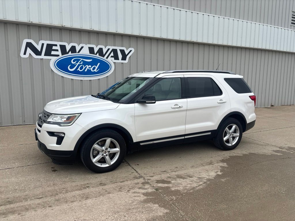 Used 2018 Ford Explorer XLT with VIN 1FM5K7D80JGB40577 for sale in Coon Rapids, IA