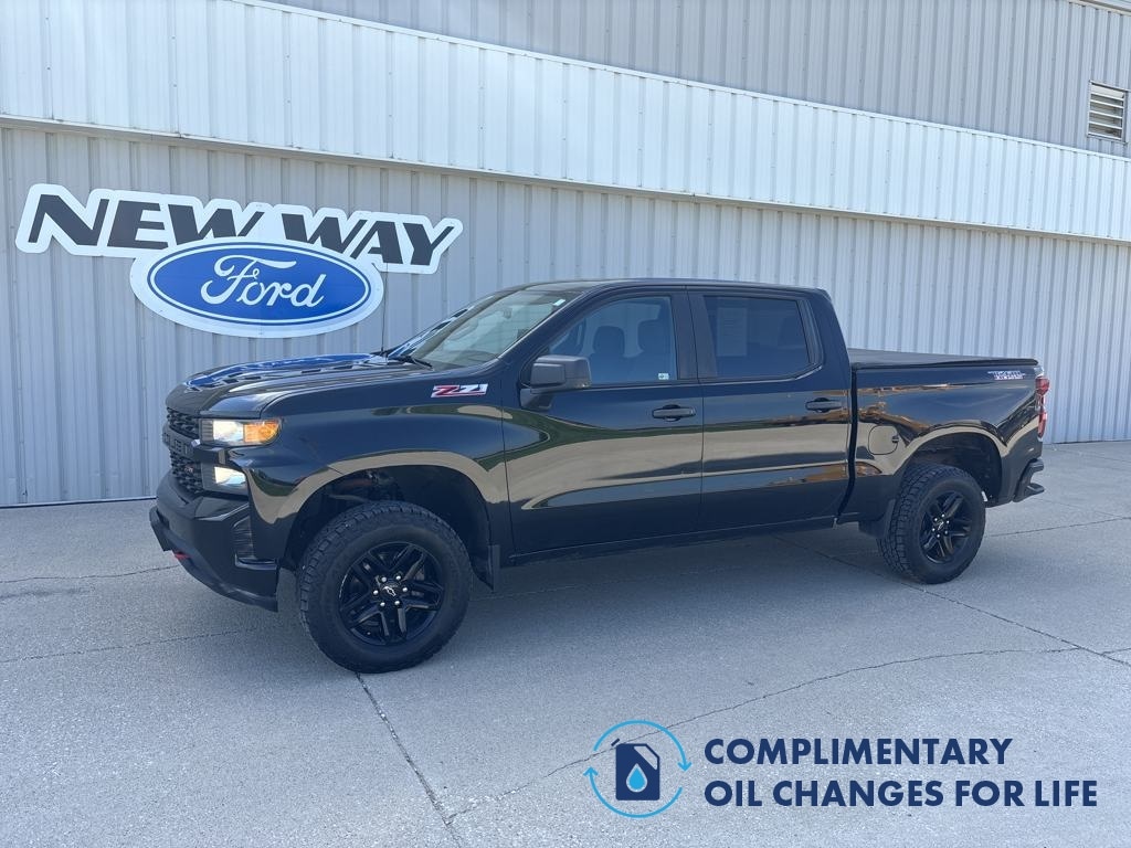 Used 2020 Chevrolet Silverado 1500 Custom Trail Boss Crew Cab Short Bed Truck
