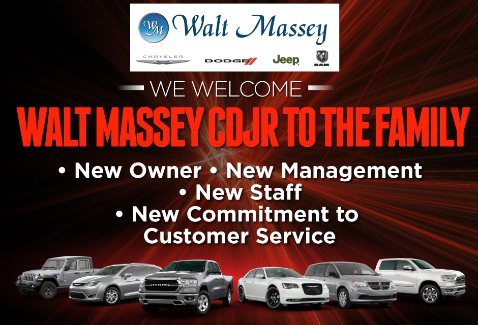 Walt Massey Chrysler Dodge Jeep Ram Columbia, MS New 2020 & Used