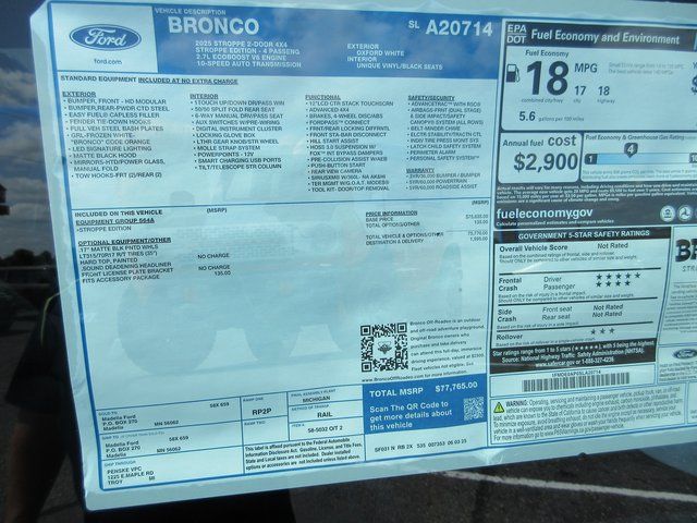 2025 Ford Bronco 2-Door Stroppe - Photo 31