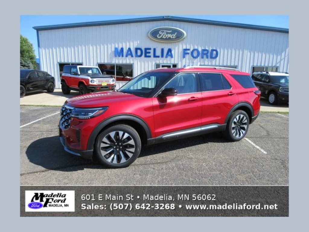 New 2026 Ford Explorer Platinum SUV