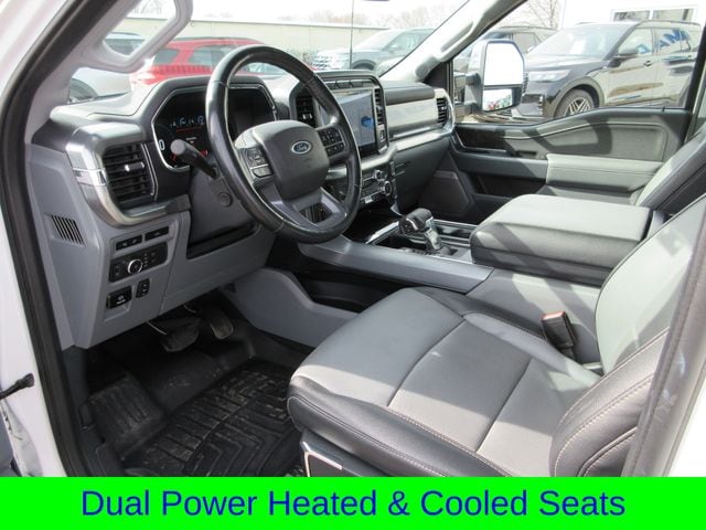 Used 2023 Ford F-150 Lariat with VIN 1FTFW1ED1PFA02910 for sale in Madelia, Minnesota