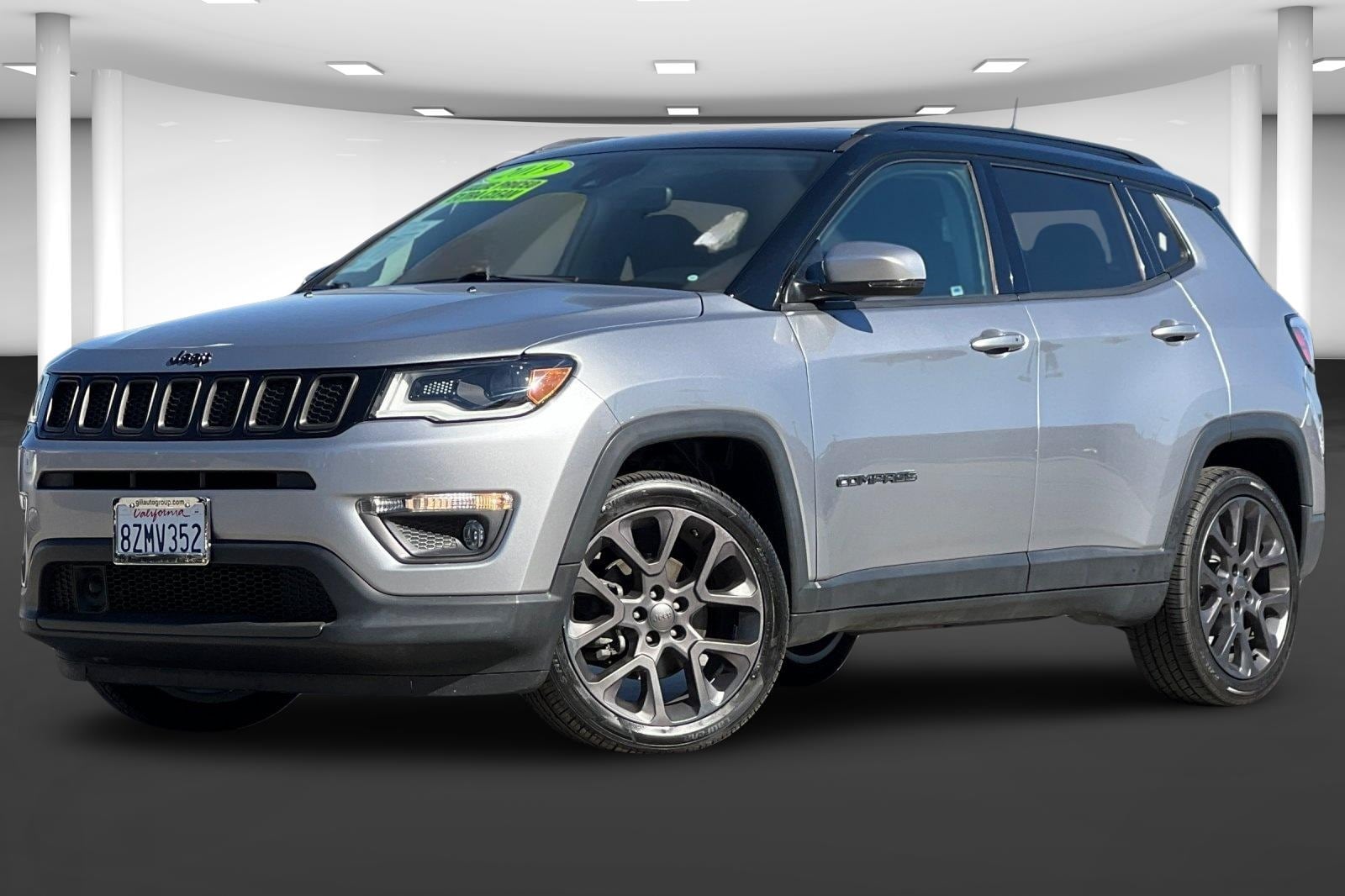 Used 2019 Jeep Compass High Altitude with VIN 3C4NJCCB1KT676383 for sale in Madera, CA