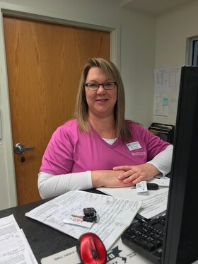 Staff member Lisa Vincent, Ford Assistant Service Manager from 195d48e7ceb9