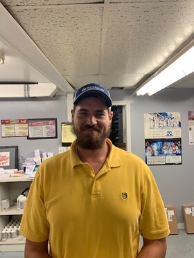 Staff member Aaron Buckner, Parts Manager from dcd53a560578
