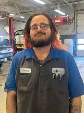Staff member Damien Elkins, Lube Tech from 195d48e7ceb9