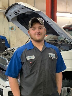 Staff member Cody Stone, Technician from 195d48e7ceb9