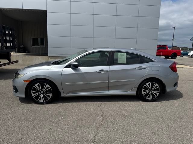 Used 2016 Honda Civic EX-L with VIN 19XFC1F75GE016787 for sale in Madisonville, KY