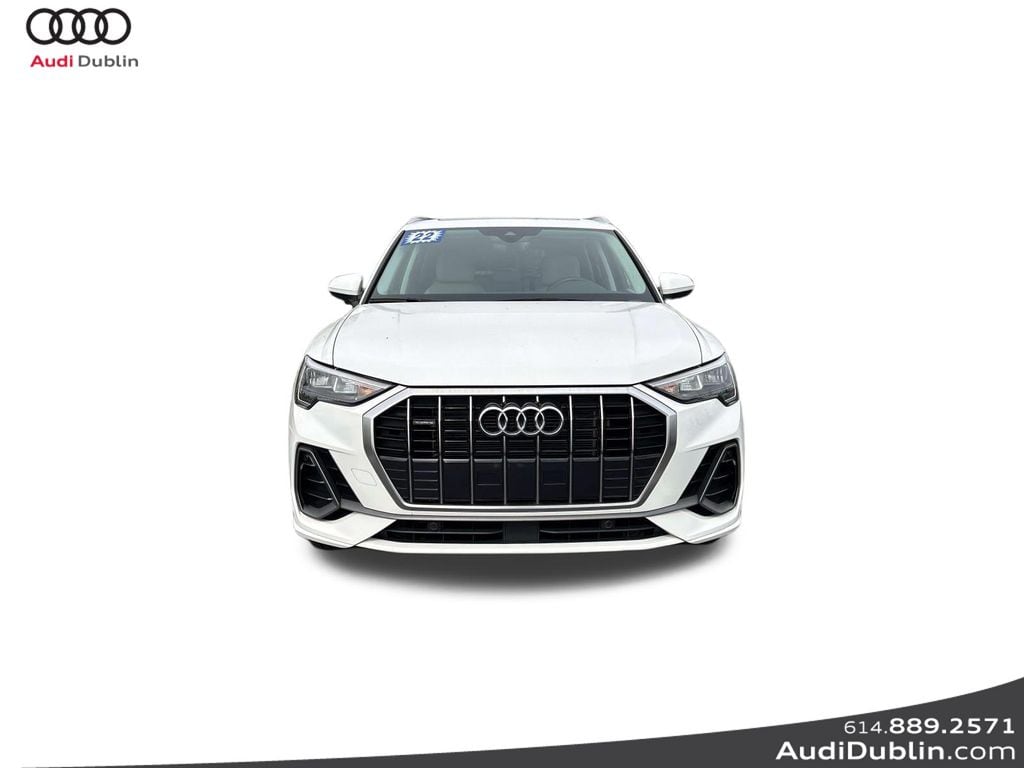 Used 2022 Audi Q3 S Line Premium with VIN WA1DECF35N1054038 for sale in Dublin, OH