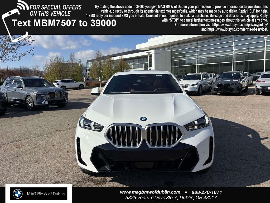 New 2026 BMW X6 xDrive40i Sport Utility