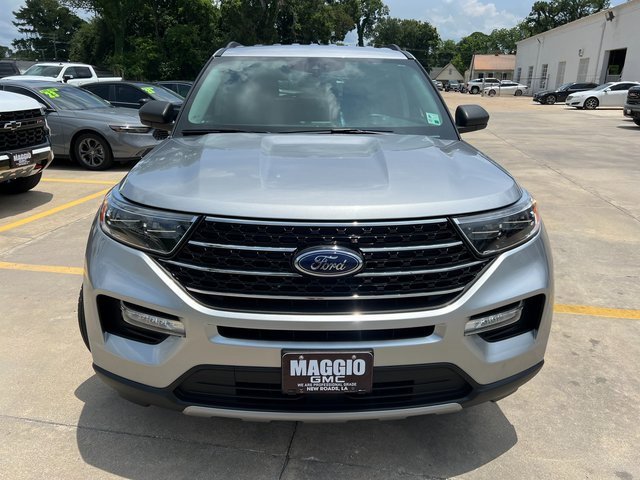 Used 2021 Ford Explorer XLT with VIN 1FMSK7DH9MGA27444 for sale in New Roads, LA