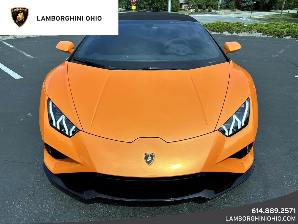 Used 2022 Lamborghini Huracan EVO with VIN ZHWUT5ZFXNLA20690 for sale in Dublin, OH