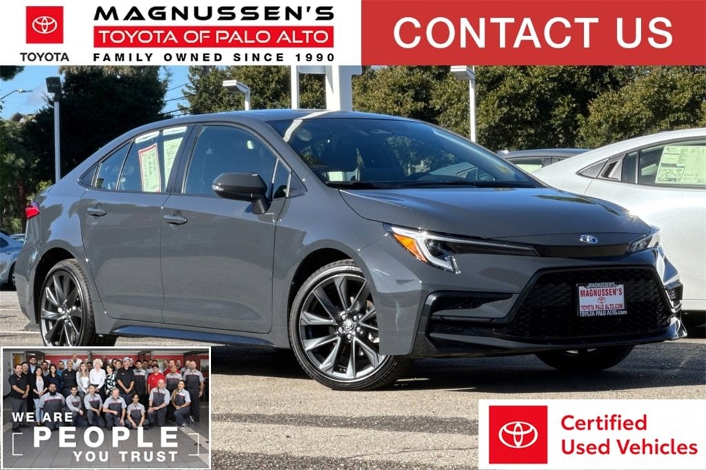 Certified 2025 Toyota Corolla Hybrid SE Sedan