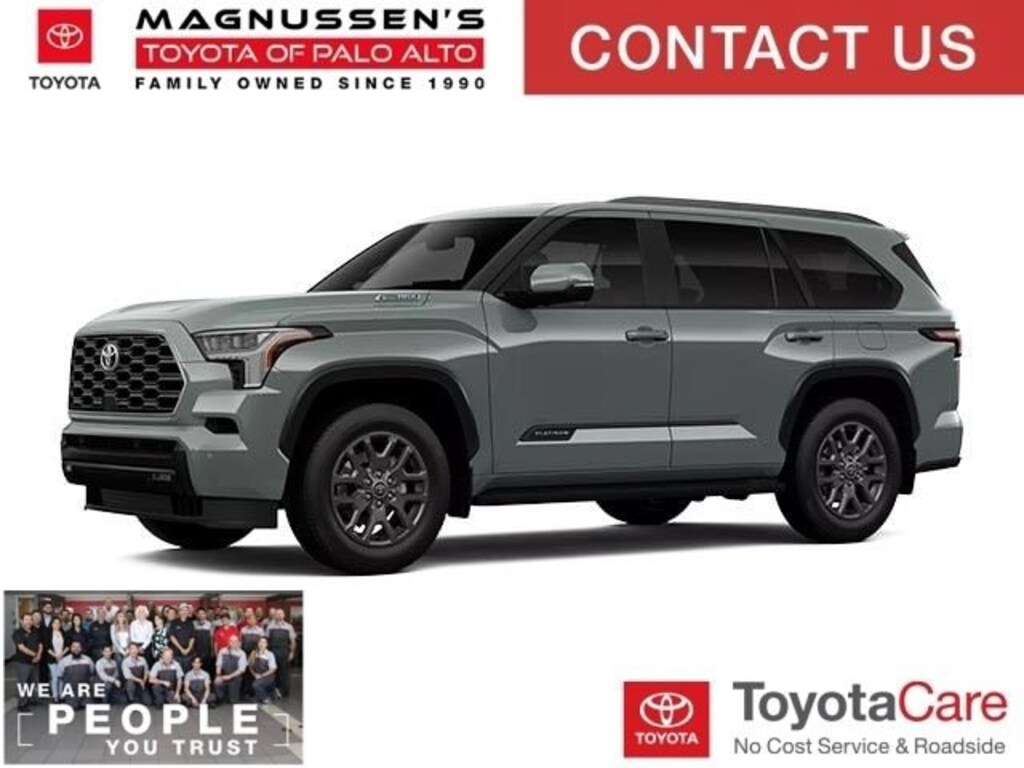 New 2026 Toyota Sequoia Platinum SUV