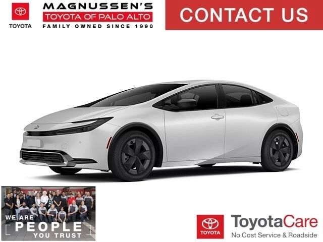 White (Wind Chill Pearl) 2026 Toyota Prius Plug-In Hybrid Hatchback Front-Wheel Drive Continuously Variable Transmission