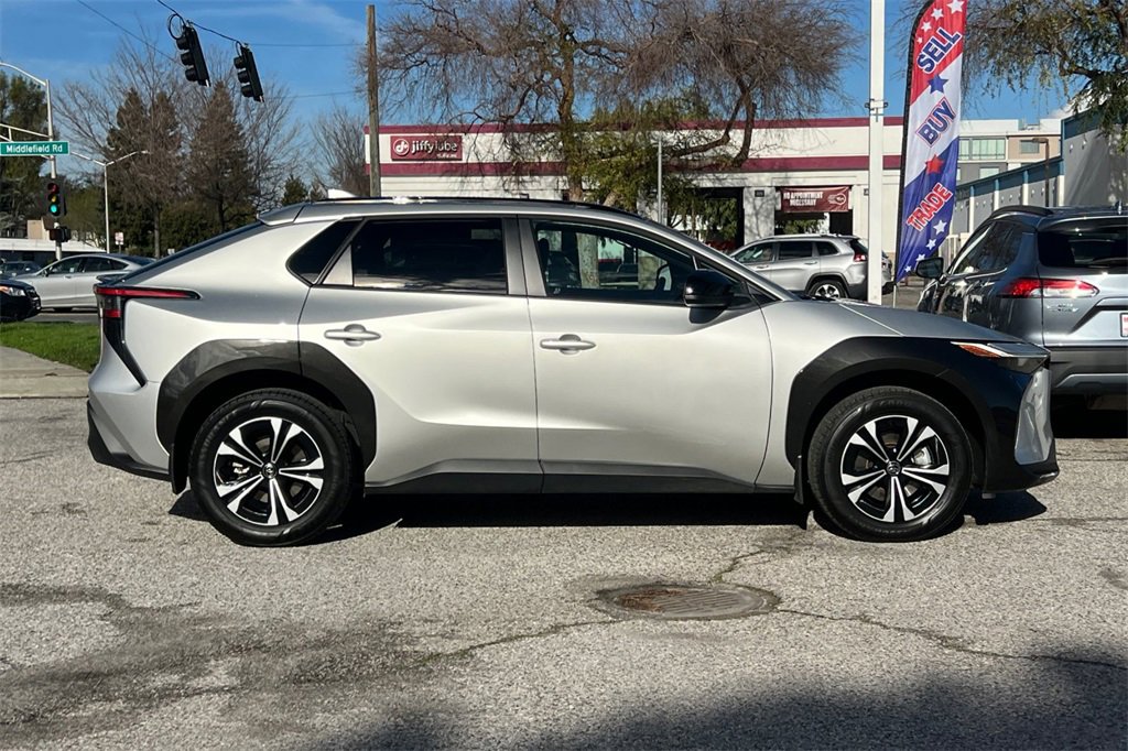 Certified 2024 Toyota bZ4X XLE with VIN JTMAAAAA4RA053497 for sale in Palo Alto, CA
