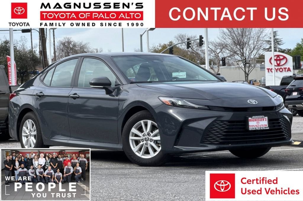Certified 2025 Toyota Camry LE Sedan