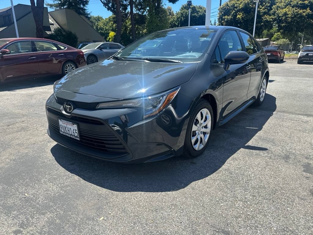 Gray 2025 Toyota Corolla Sedan Front-Wheel Drive Continuously Variable Transmission